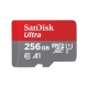 SanDisk Ultra 256GB MicroSDXC UHS-I Memory Card (SDSQUAC-256G-GN6MN)